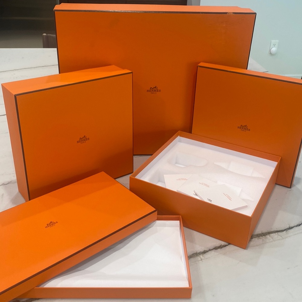 Hermès storage boxes